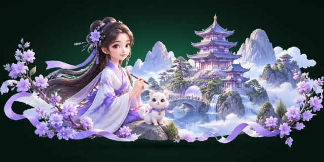 江山美景画