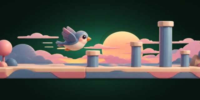 飞翔的小鸟